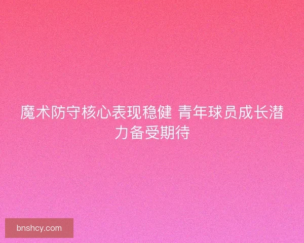魔术防守核心表现稳健 青年球员成长潜力备受期待
